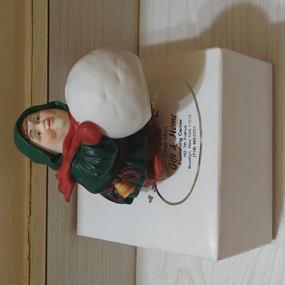 Department 56 Other - Vintage Department 56 Sebastian The Snowball Maker Merry Makers Figurine